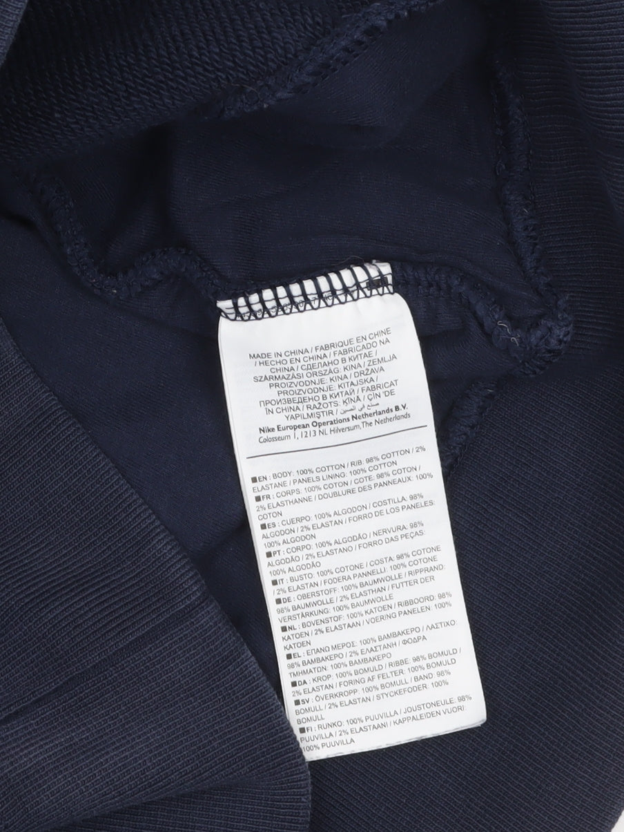 Nike SB Men's Blue Pullover Sweatshirt Size M Crew Neck Fleece