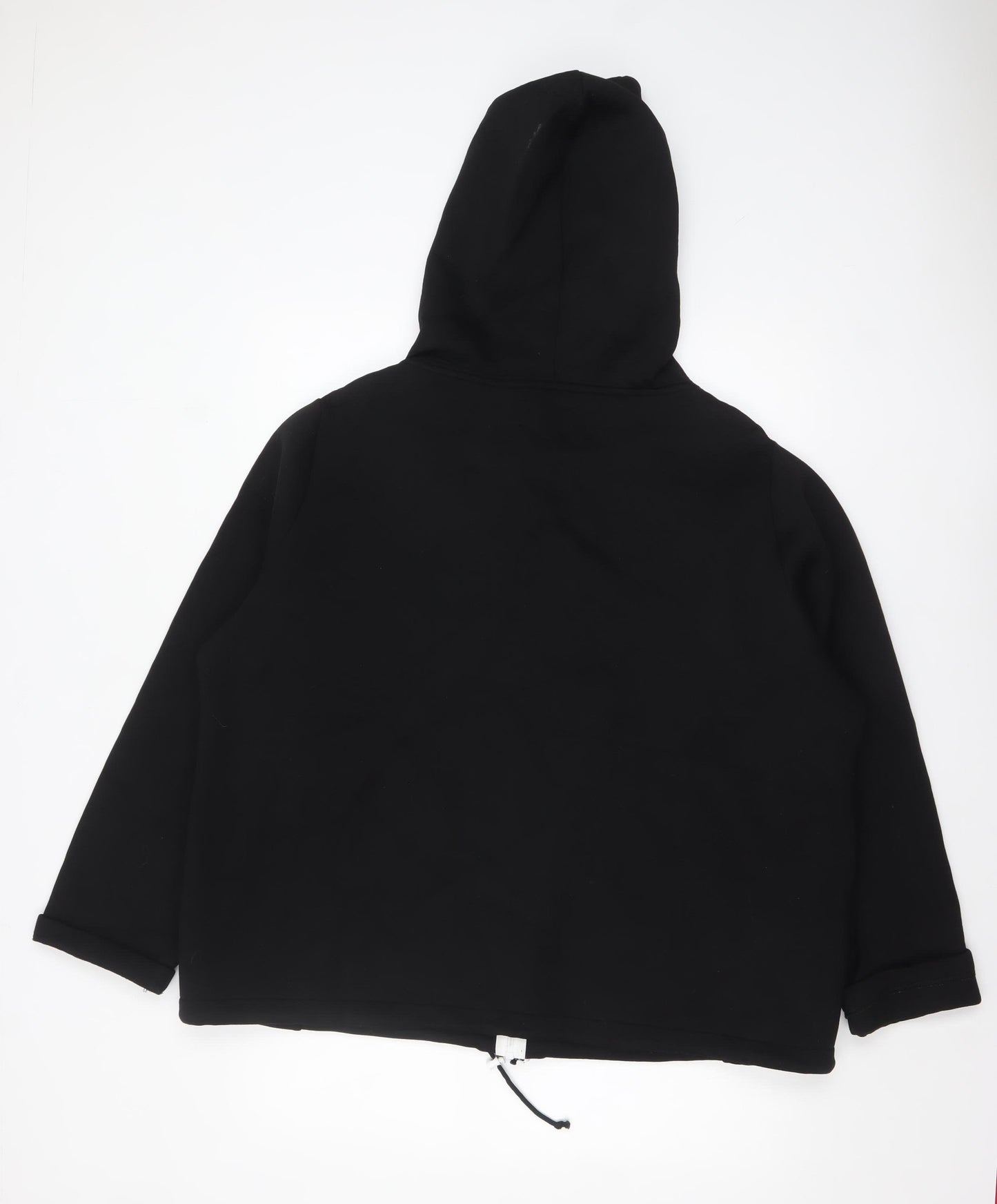 John Lewis Paternity Black Womens Large Full Zip Hoodie