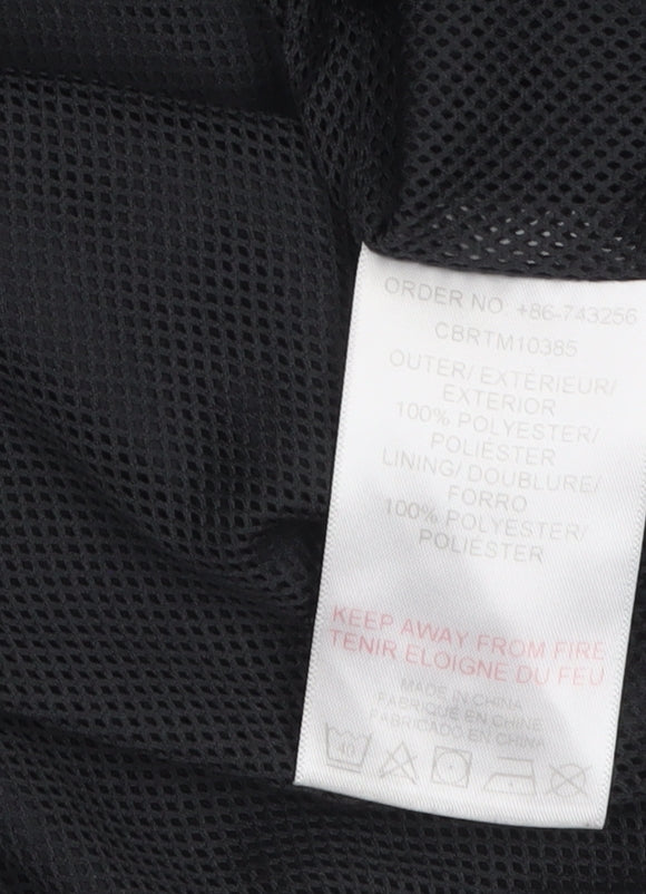 Cabrini Men's Black 2XL Windbreaker Jacket Lightweight Full Zip