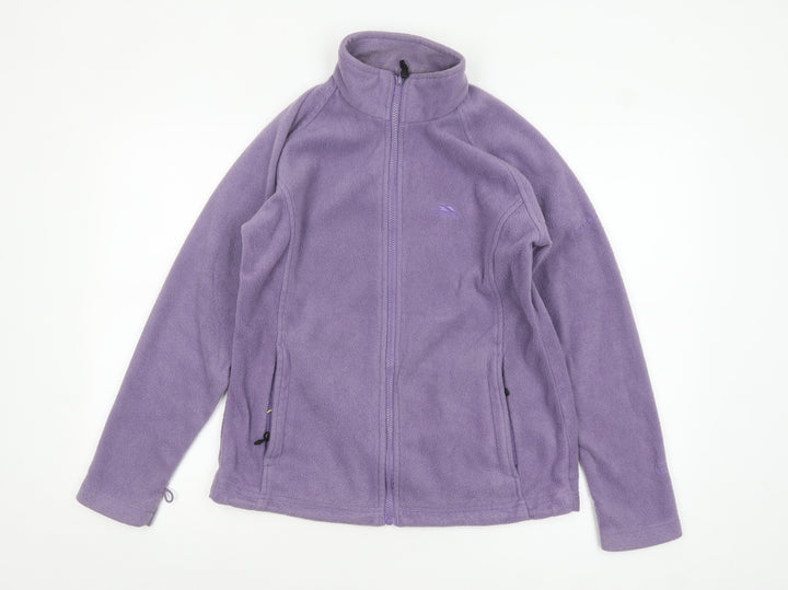 Trespass Women's Purple Full Zip Fleece Jacket Size M