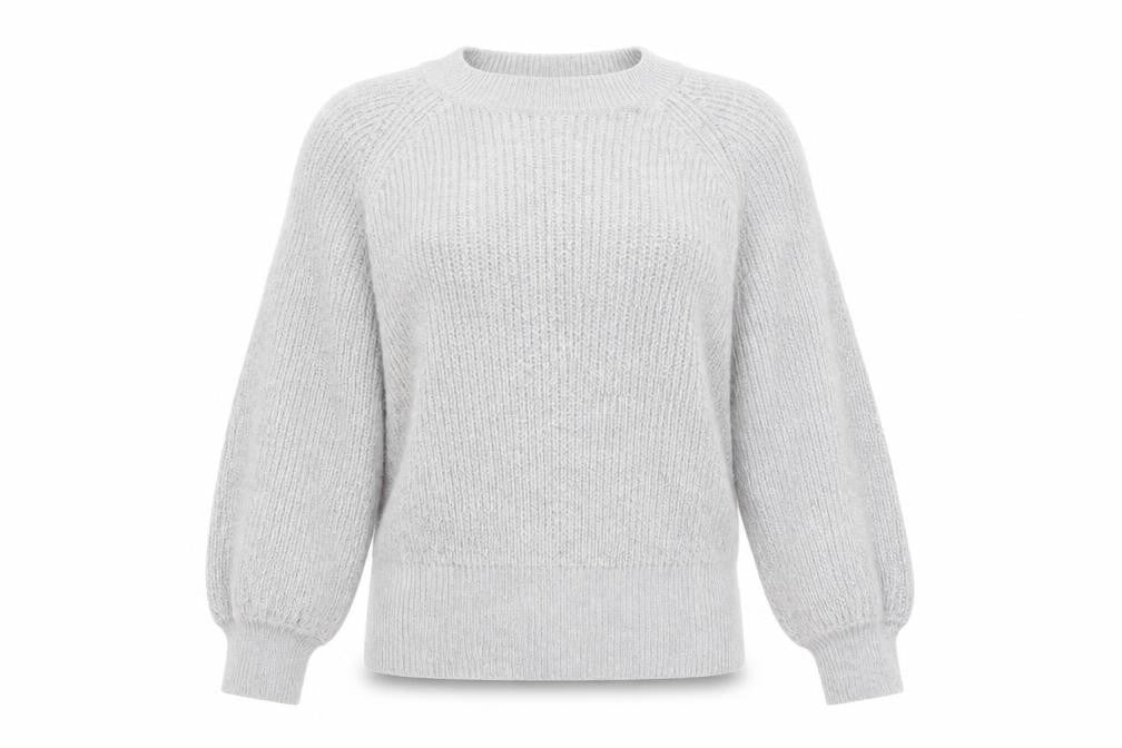 Marks and Spencer Women’s Grey Alpaca Knit Jumper Size S