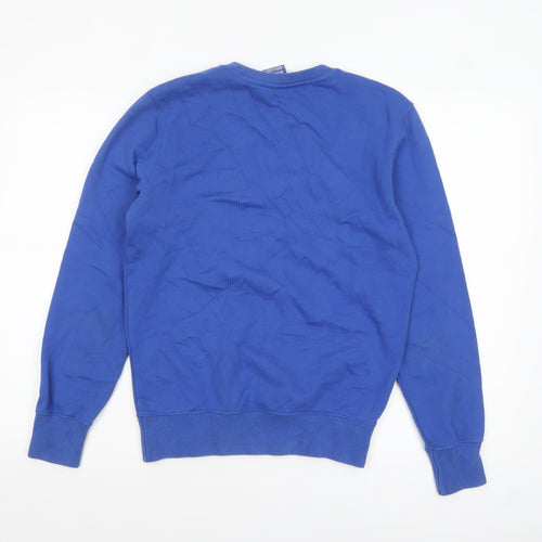 Champion Men's Blue XS Pullover Sweatshirt Crew Neck Logo