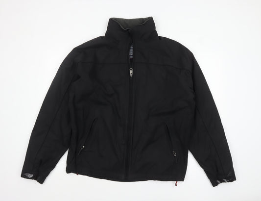 Marks and Spencer Mens Black L Regular Fit Water Resistant Jacket