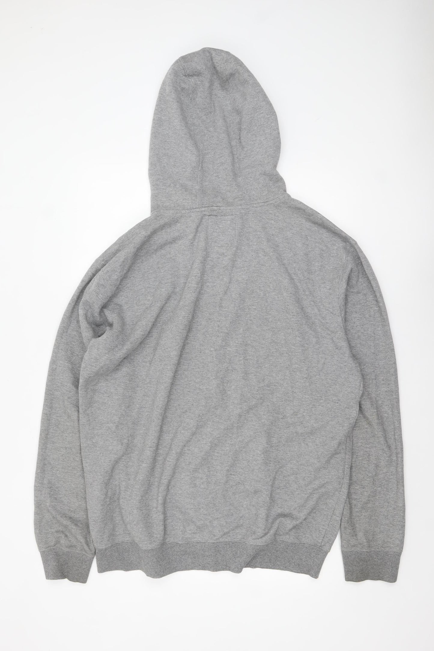 Vans Men’s Grey Full Zip Hoodie Sweatshirt 2XL Regular Fit