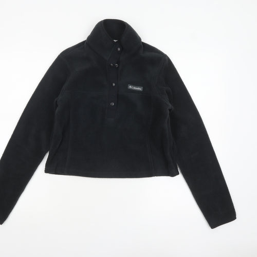 Columbia Womens Black Fleece Pullover Sweatshirt XS