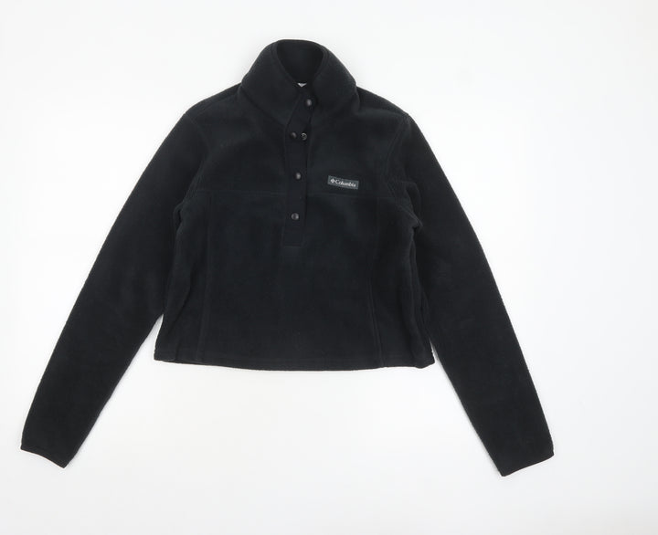 Columbia Womens Black Fleece Pullover Sweatshirt XS