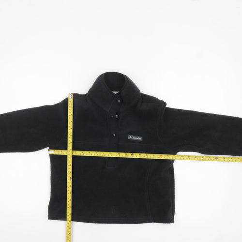 Columbia Womens Black Fleece Pullover Sweatshirt XS