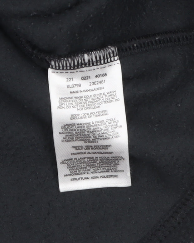 Columbia Womens Black Fleece Pullover Sweatshirt XS