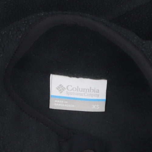 Columbia Womens Black Fleece Pullover Sweatshirt XS