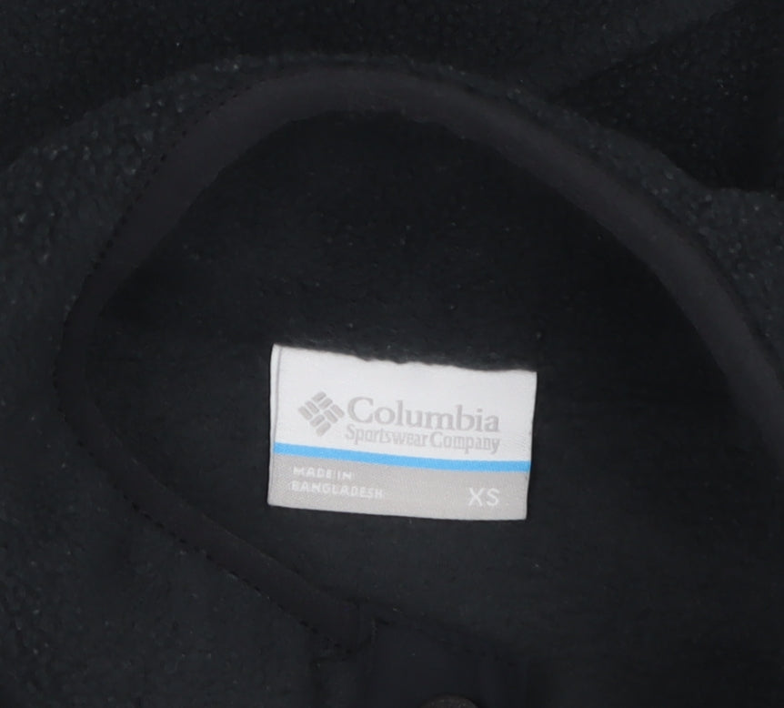 Columbia Womens Black Fleece Pullover Sweatshirt XS