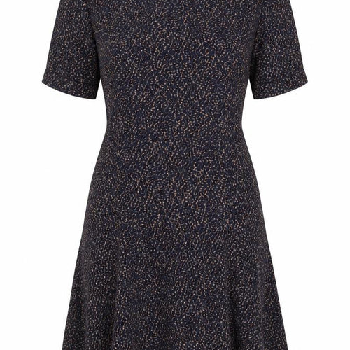 Apricot Women’s Blue Animal Print Fit & Flare Dress Size L