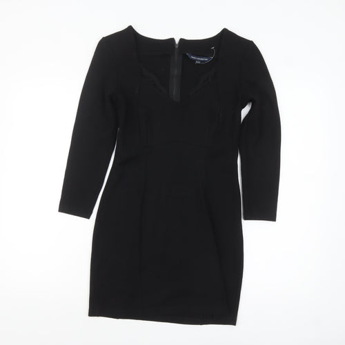 French Connection Women's Black Size 10 Bodycon Party Dress