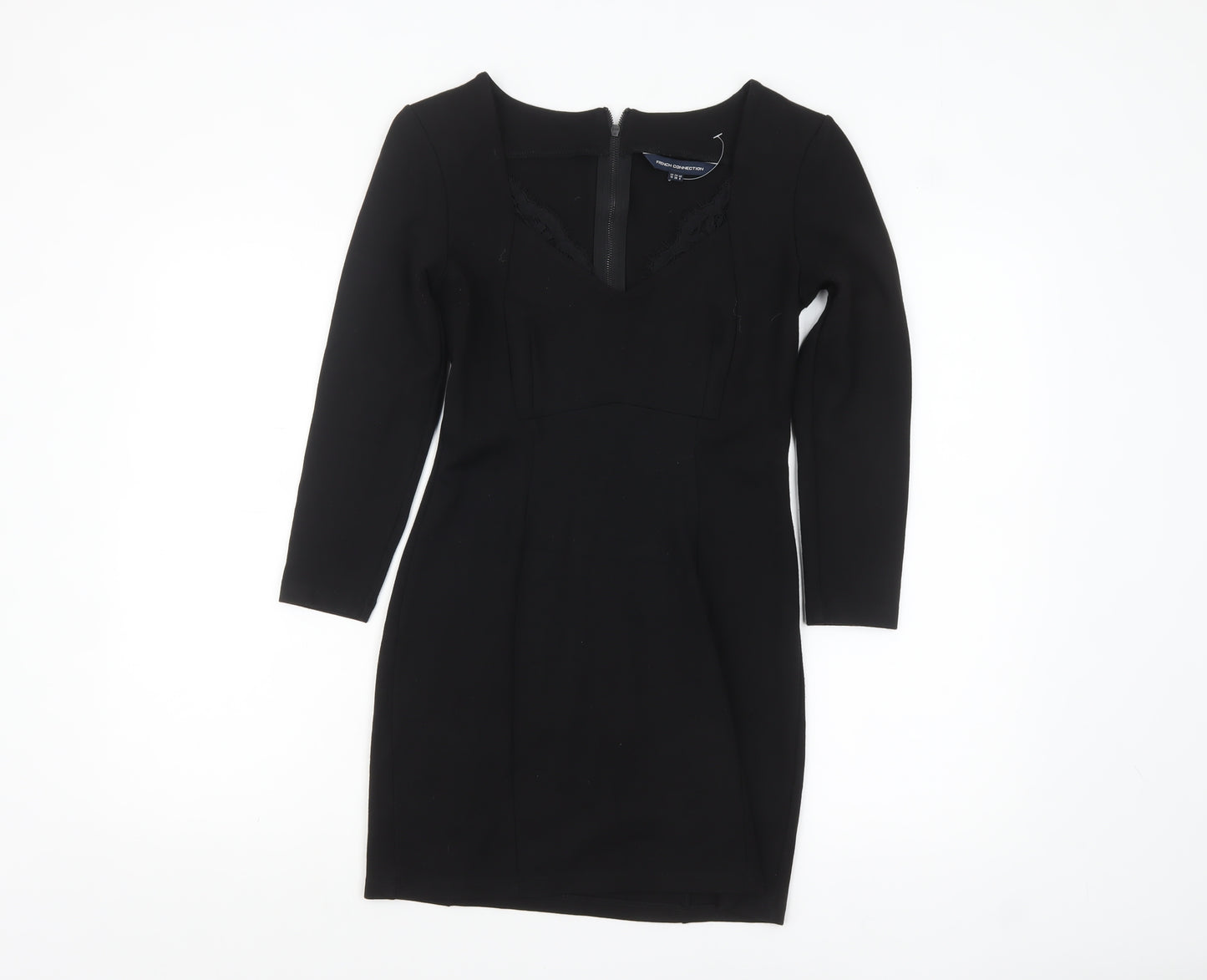 French Connection Women's Black Size 10 Bodycon Party Dress