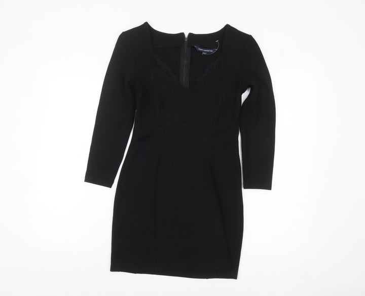 French Connection Women's Black Size 10 Bodycon Party Dress