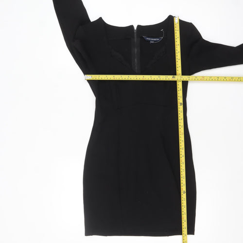 French Connection Women's Black Size 10 Bodycon Party Dress
