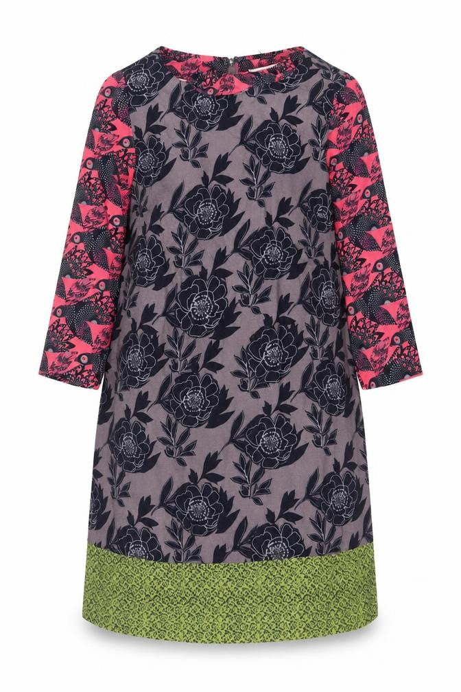 Front view of White Stuff Women’s Multicoloured Floral Shift Dress, size UK 6