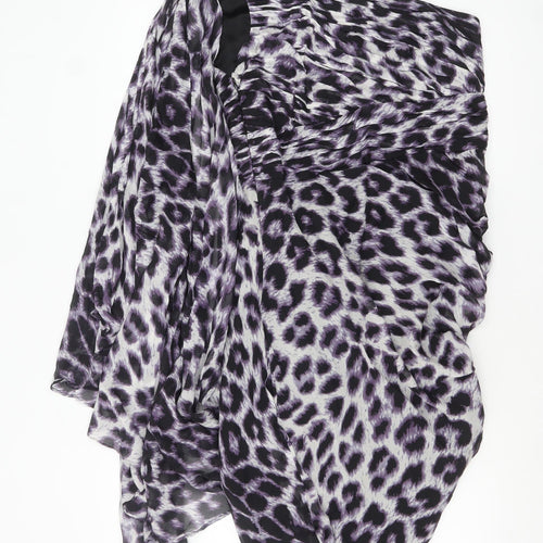 Monsoon Women’s Multicoloured Animal Print Asymmetric Dress Size 12