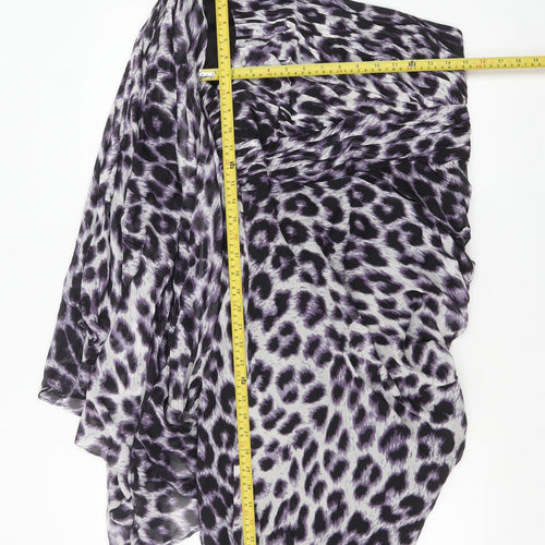 Monsoon Women’s Multicoloured Animal Print Asymmetric Dress Size 12