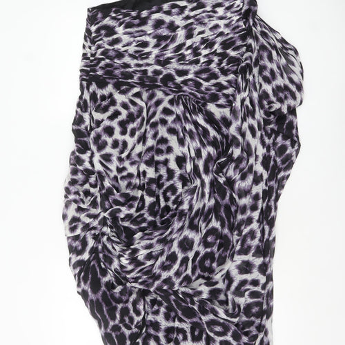 Monsoon Women’s Multicoloured Animal Print Asymmetric Dress Size 12