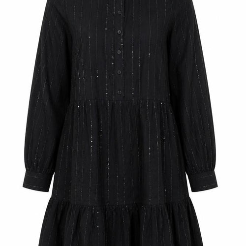 Marks and Spencer Women’s Black Long Sleeve Shift Dress Size 14