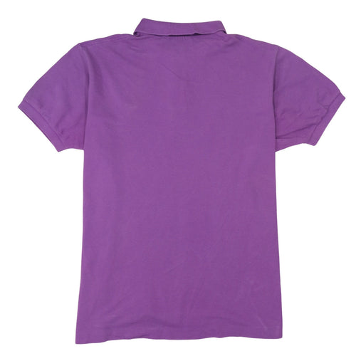 Lacoste Men's Purple Classic Fit Cotton Polo Shirt Size M