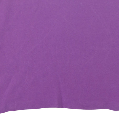 Lacoste Men's Purple Classic Fit Cotton Polo Shirt Size M