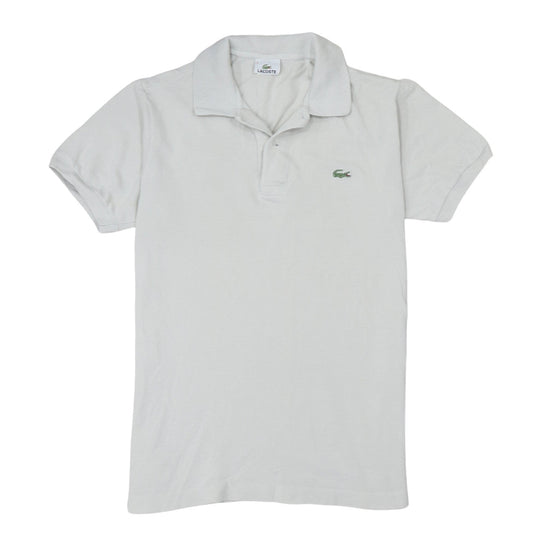 Lacoste Men’s White Short Sleeve Cotton Polo Shirt Size S