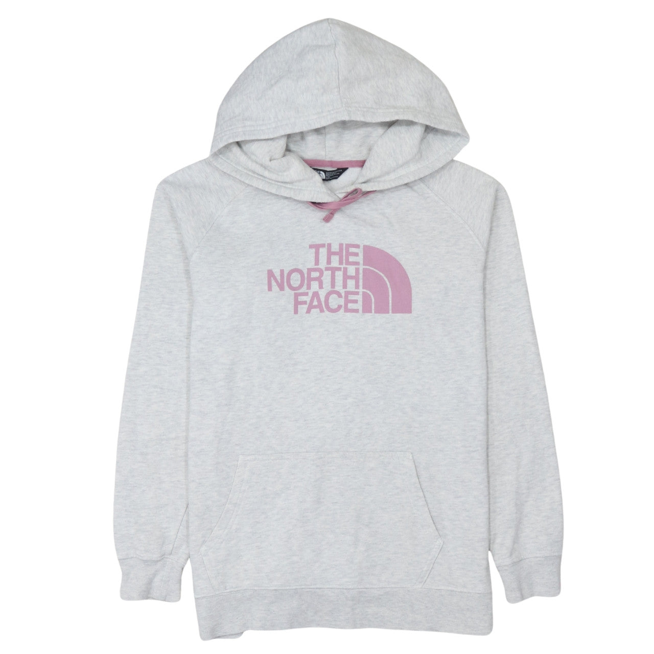 The North Face Women's Grey Pullover Hoodie Size L Regular Fit