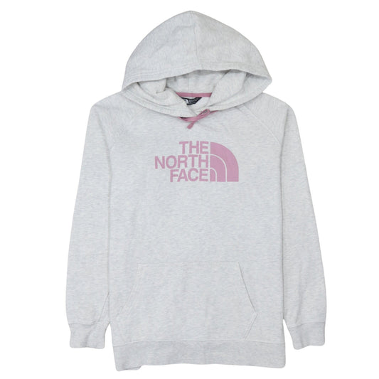 The North Face Women's Grey Pullover Hoodie Size L Regular Fit