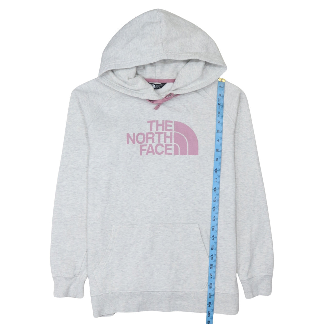 The North Face Women's Grey Pullover Hoodie Size L Regular Fit