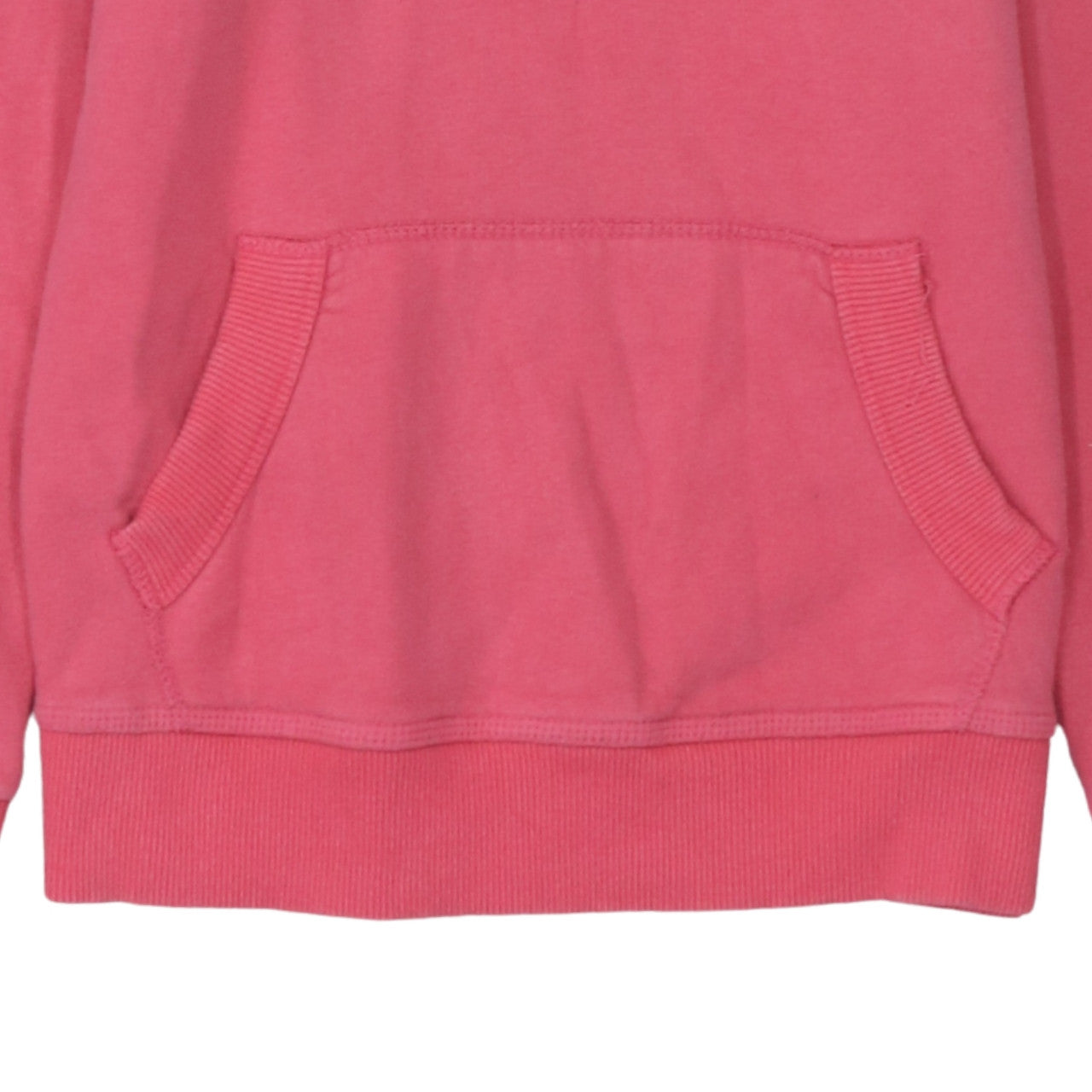 Superdry Women Pink XS Pullover Hoodie Cotton Logo Print