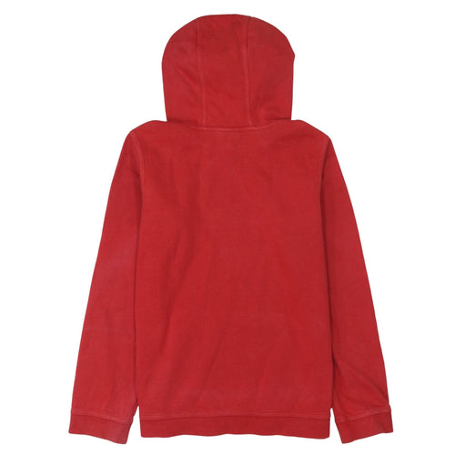 Nike Boys Red Pullover Hoodie XL 158-170cm Logo Fleece Sweatshirt
