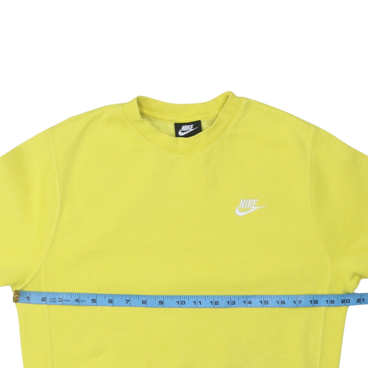 Nike Men's Yellow XS Crew Neck Pullover Sweatshirt