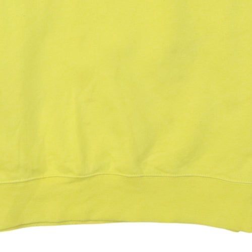 Nike Men's Yellow XS Crew Neck Pullover Sweatshirt