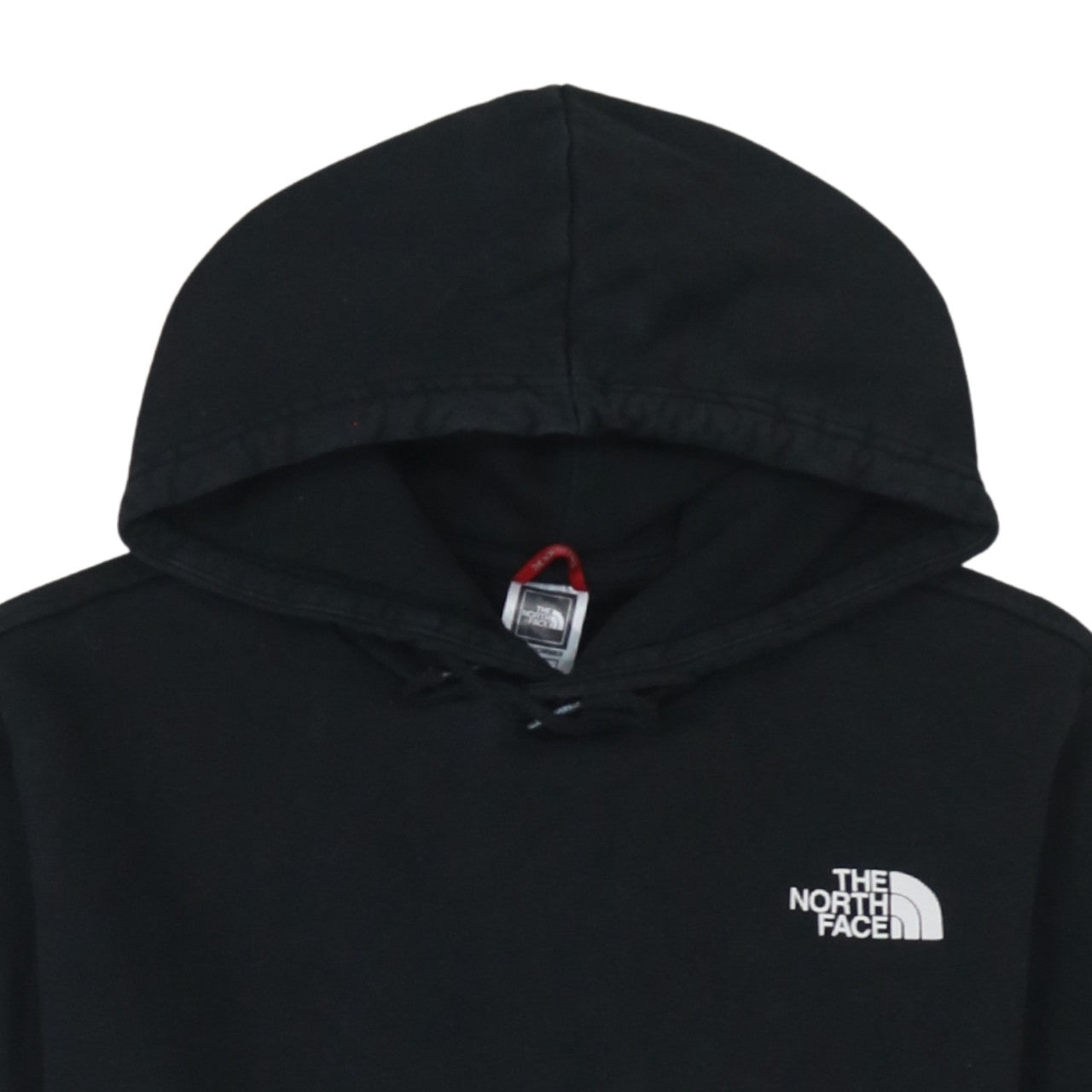 The North Face Women Black Small Pullover Hoodie Cotton Logo