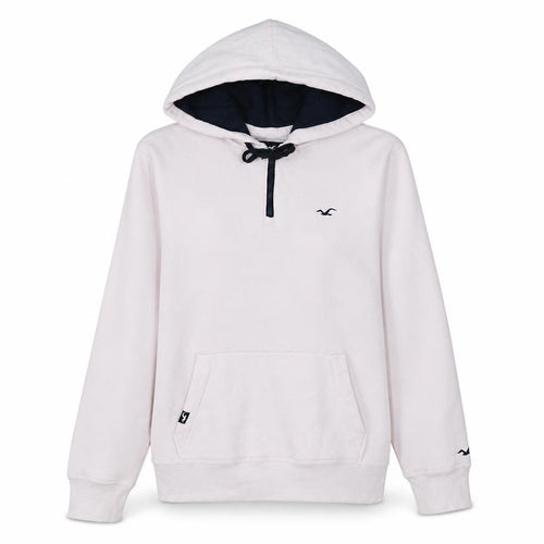 Hollister Women’s Pink Hoodie XL Pullover Drawstring Hooded Sweatshirt