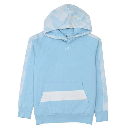 Under Armour Women's Blue Loose Fit Pullover Hoodie Size M