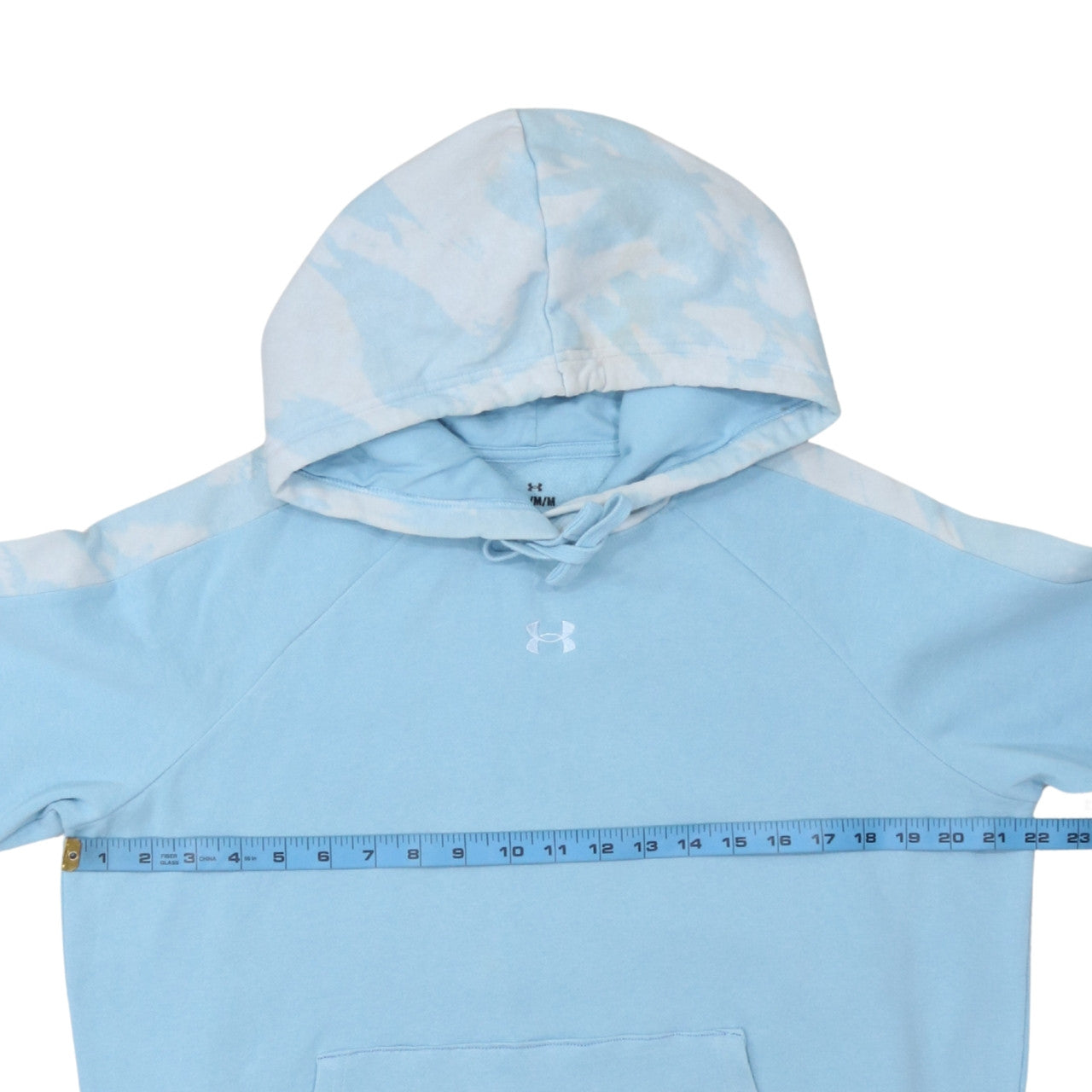 Under Armour Women's Blue Loose Fit Pullover Hoodie Size M