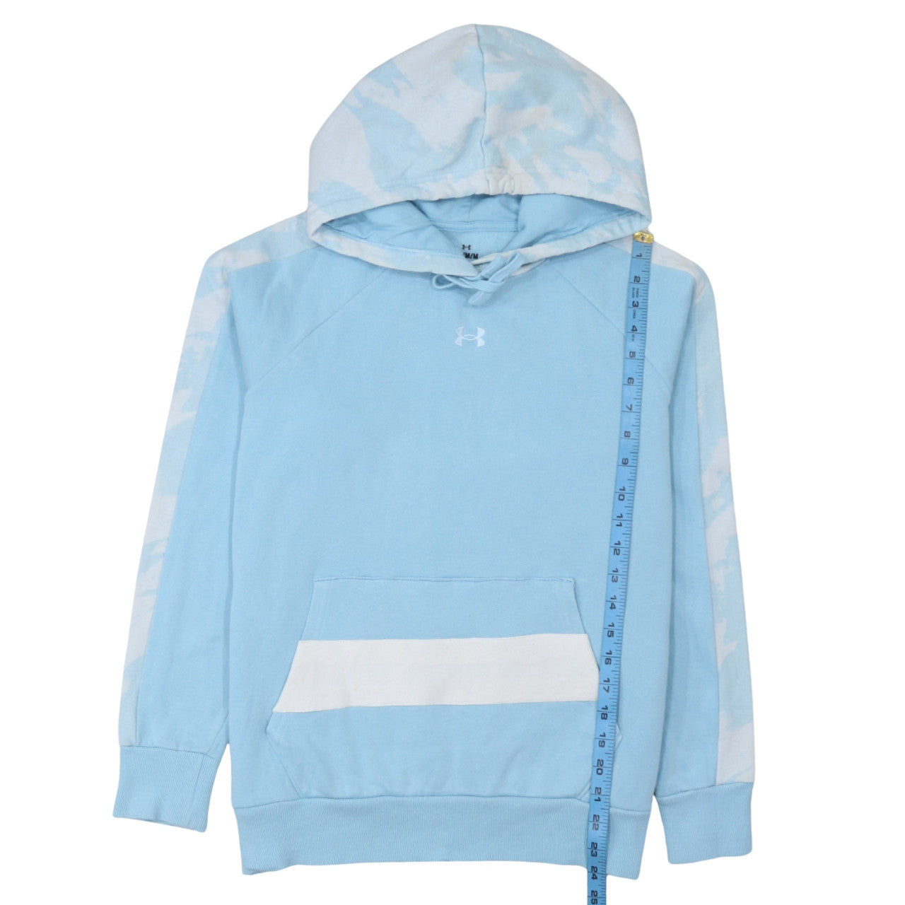 Under Armour Women's Blue Loose Fit Pullover Hoodie Size M