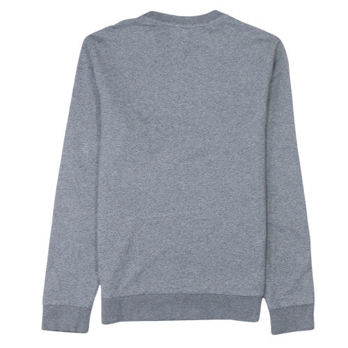 Hugo Boss Men's Grey Logo Pullover Sweatshirt Size S
