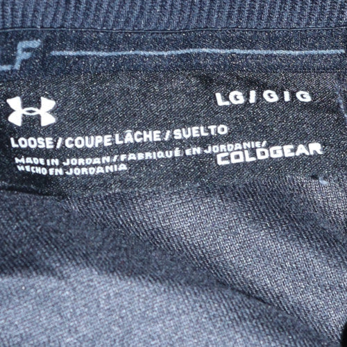Under Armour Men’s Black Henley ColdGear Golf Sweatshirt Size L