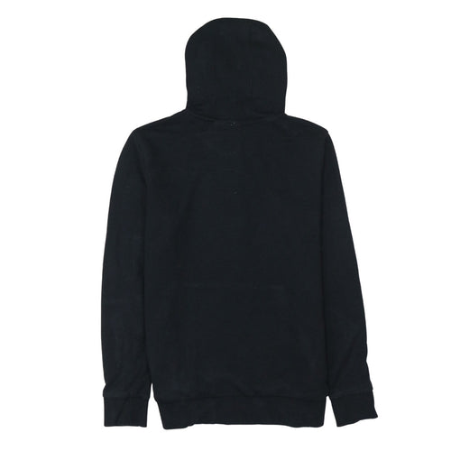 Adidas Boys Black Pullover Hoodie 13-14 Years Regular Fit Graphic Logo