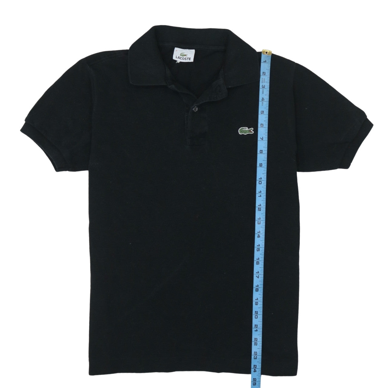 Lacoste Men’s Black Classic Fit Cotton Short Sleeve Polo M