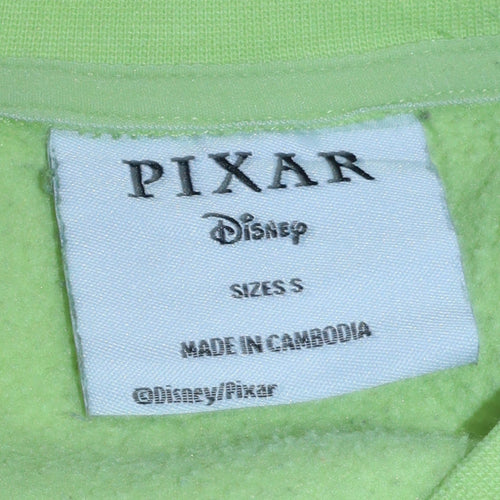 Disney Pixar Monsters University Green Sweatshirt Women S