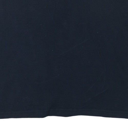 Reebok Men's Black XL Short Sleeve Polo Shirt Cotton Sportswear