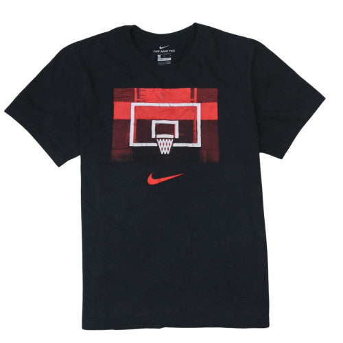 Nike Men's Black Dri-Fit Basketball Graphic T-Shirt M