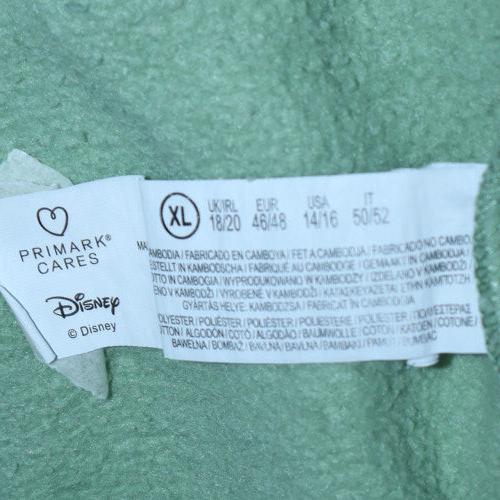 Disney Primark Women Green Hoodie XL Lion King Simba Graphic Pullover
