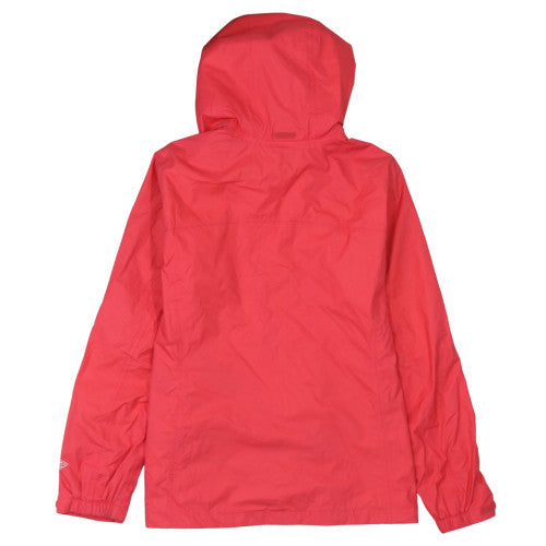 Columbia Men's Red XL Waterproof Hooded Rain Jacket