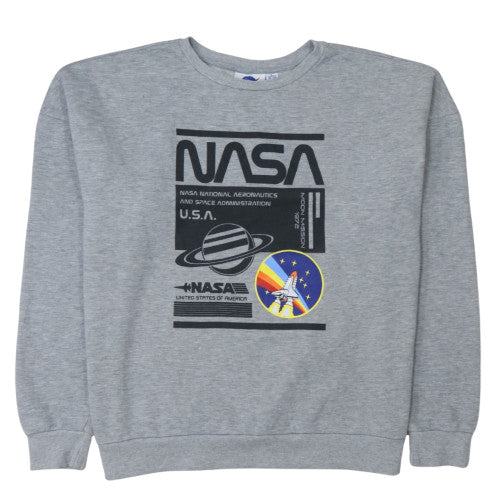 Primark Women’s Grey NASA Graphic Pullover Sweatshirt XL