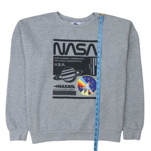 Primark Women’s Grey NASA Graphic Pullover Sweatshirt XL